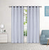 Adore the Decor™ Faux Silk 54 x 84 in. Single Grommet Curtain Panel